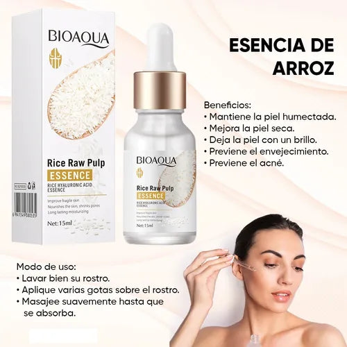 NUEVO SERUM ARROZ ANTIENVEJECIMIENTO - BIOAQUA