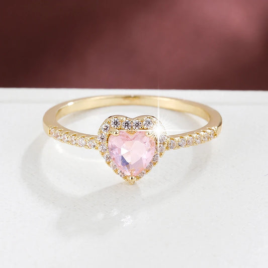 Anillo Corazón de Lujo  ❤️