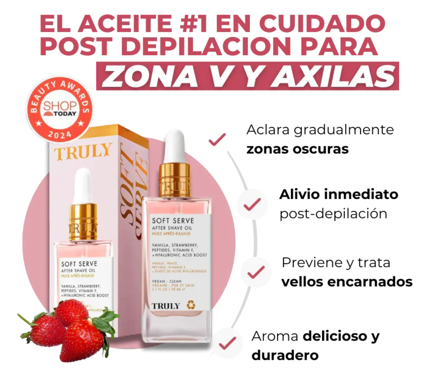 Nuevo Aceite Corporal TRULY SOFT SERVE