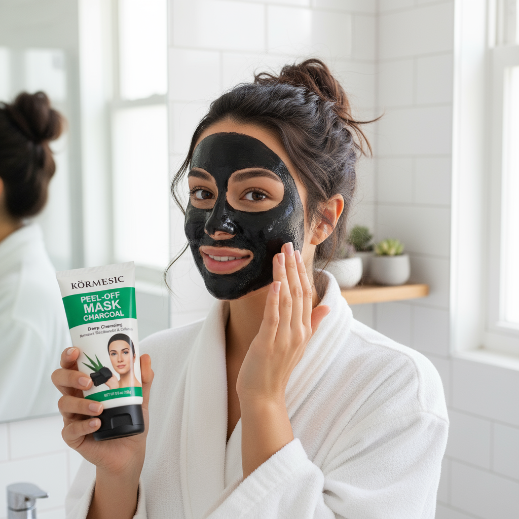 MASCARILLA NEGRA PURIFICANTE CON CARBON