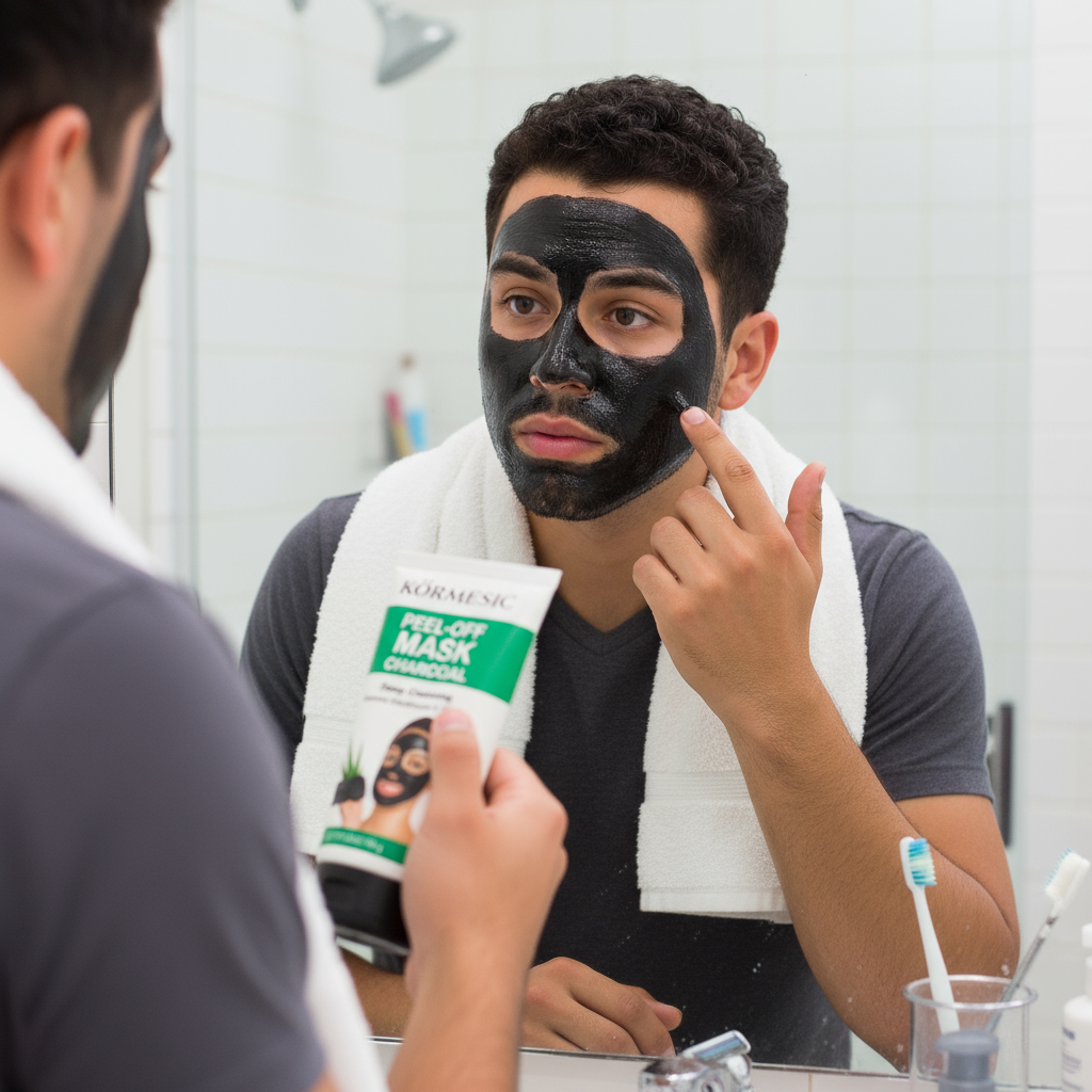 MASCARILLA NEGRA PURIFICANTE CON CARBON