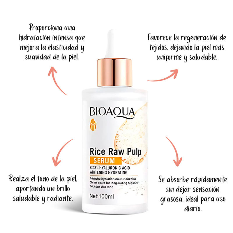 NUEVO SERUM ARROZ ANTIENVEJECIMIENTO - BIOAQUA